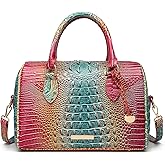 Makcr Joacbv Top-Handle Crocodile Purses For Women Crossbody Leather Bags Trendy Large Capacity Tote with Shoulder Strap