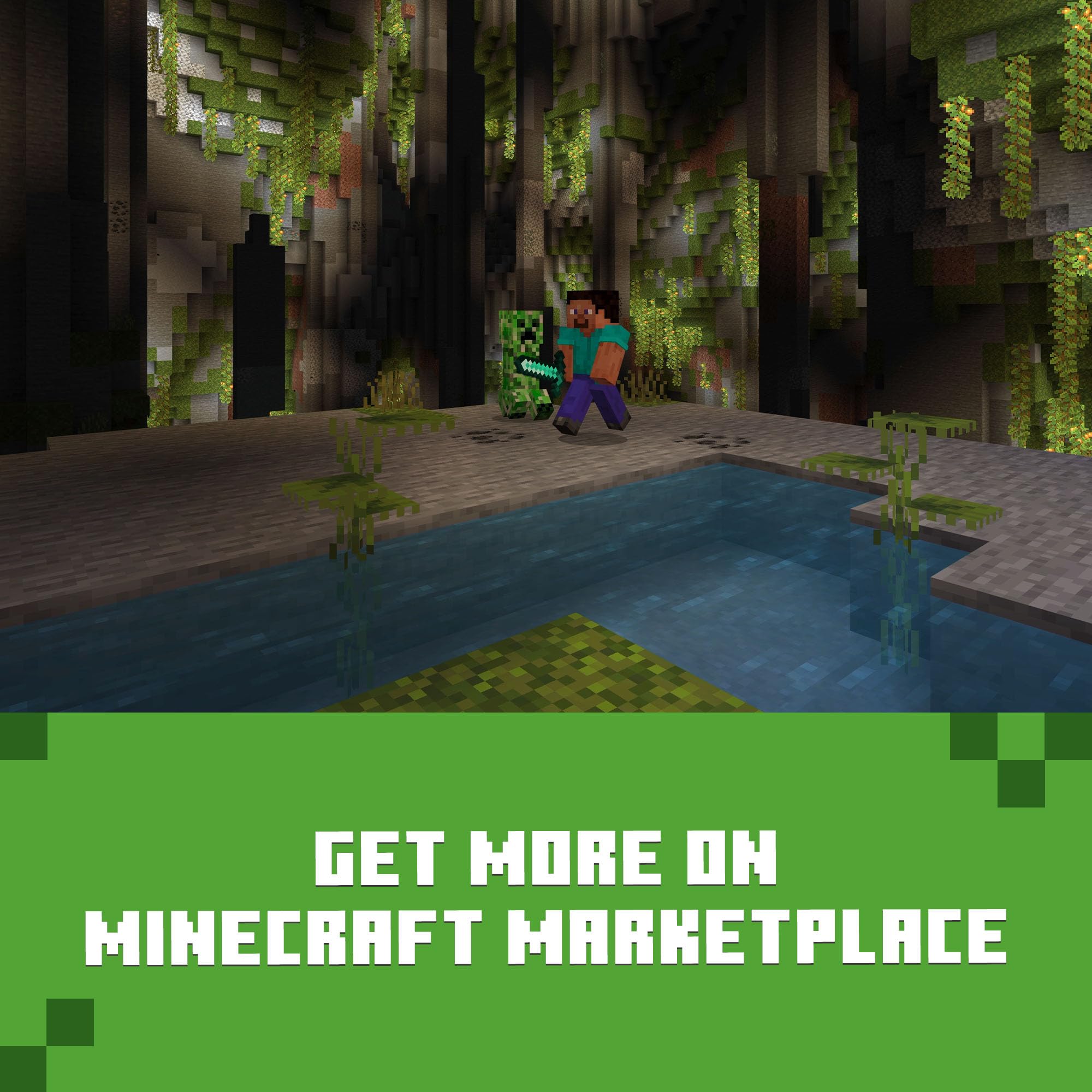 Minecraft with 3500 Minecoins – Xbox Series X, Xbox One