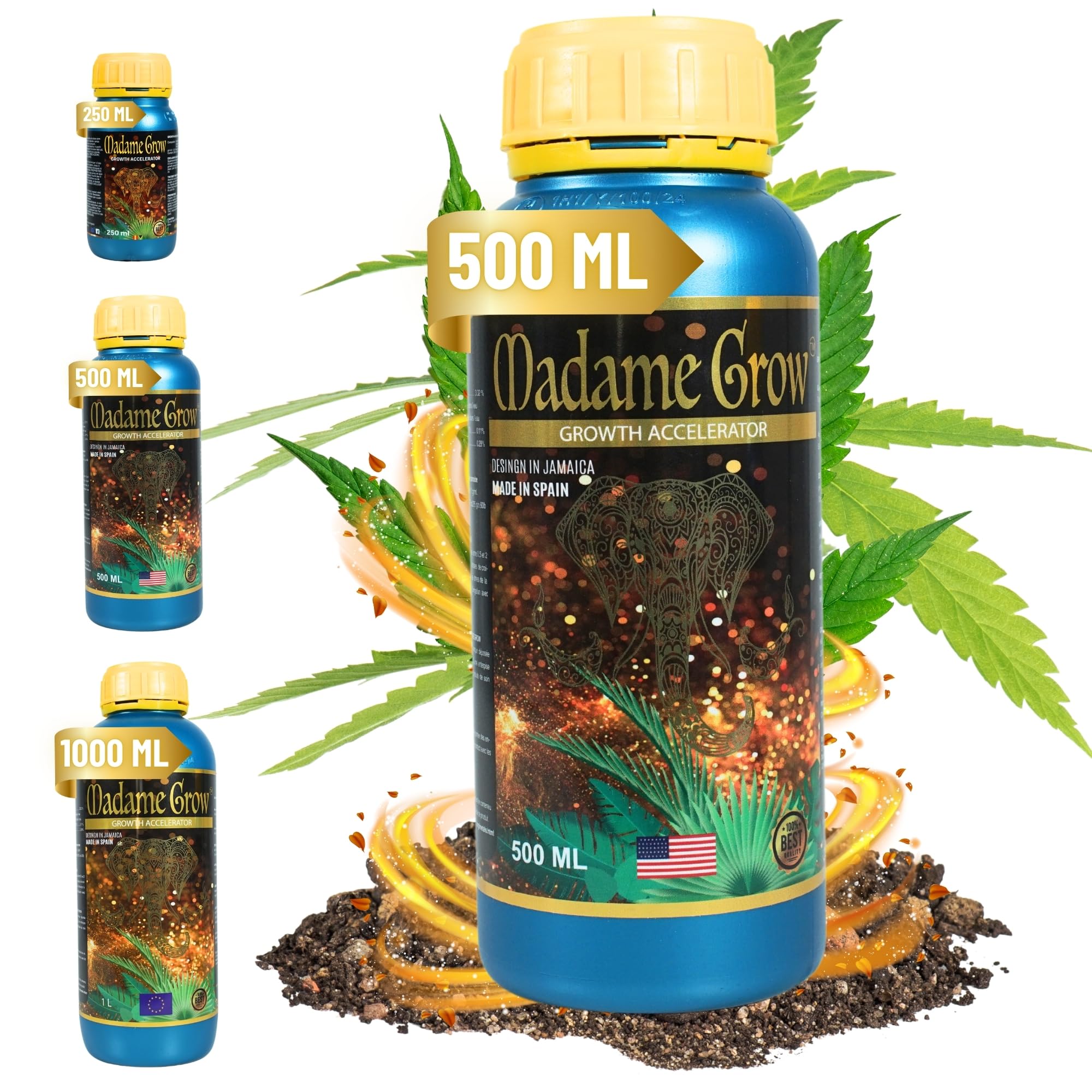 Madame Grow - Organic Fertilizer - Growth Accelerator - (500mL)