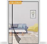 Yotache Side Opening Fly Screen Door 120 x 220 cm Mosquito Net Curtain
