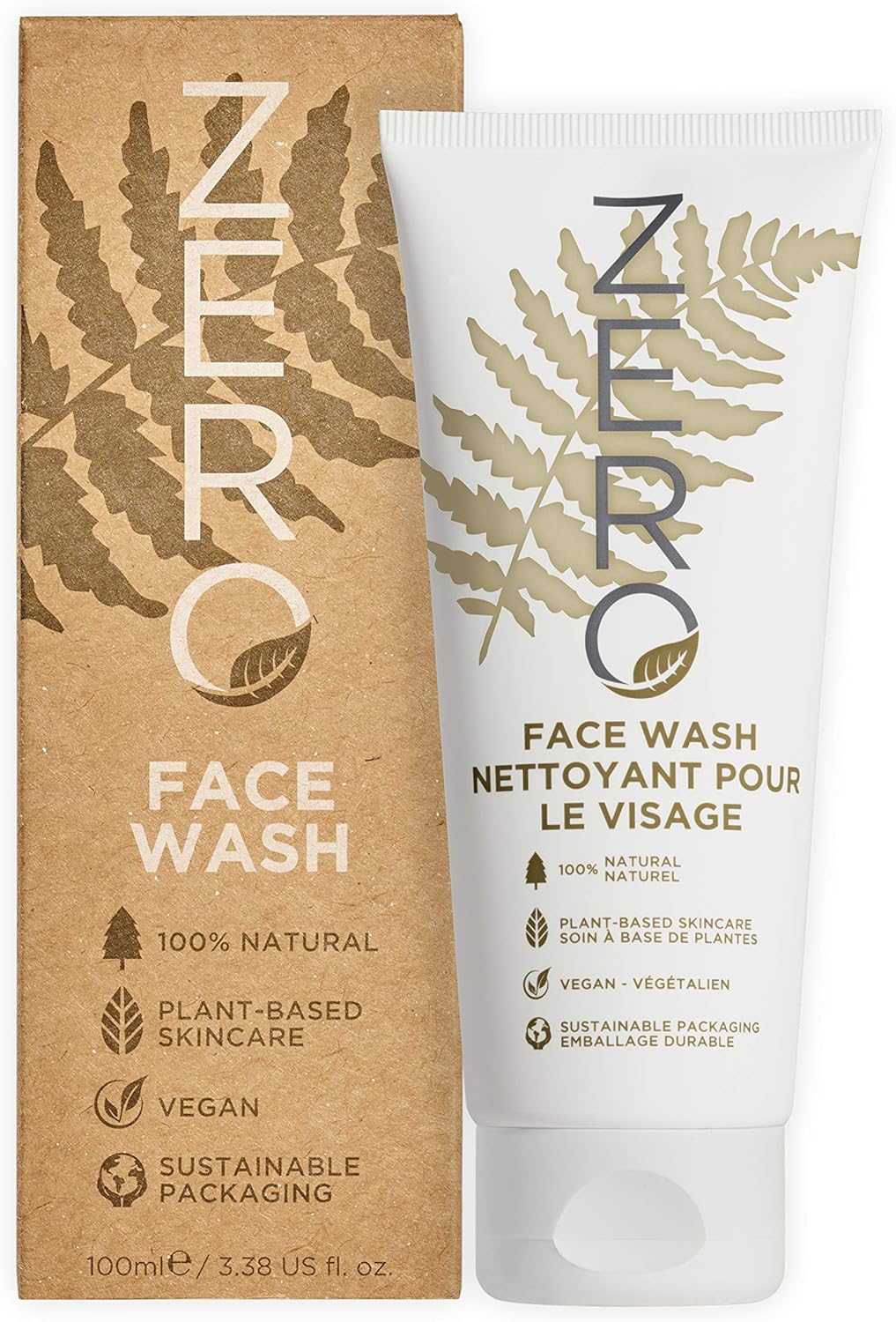 100 percent natural face wash