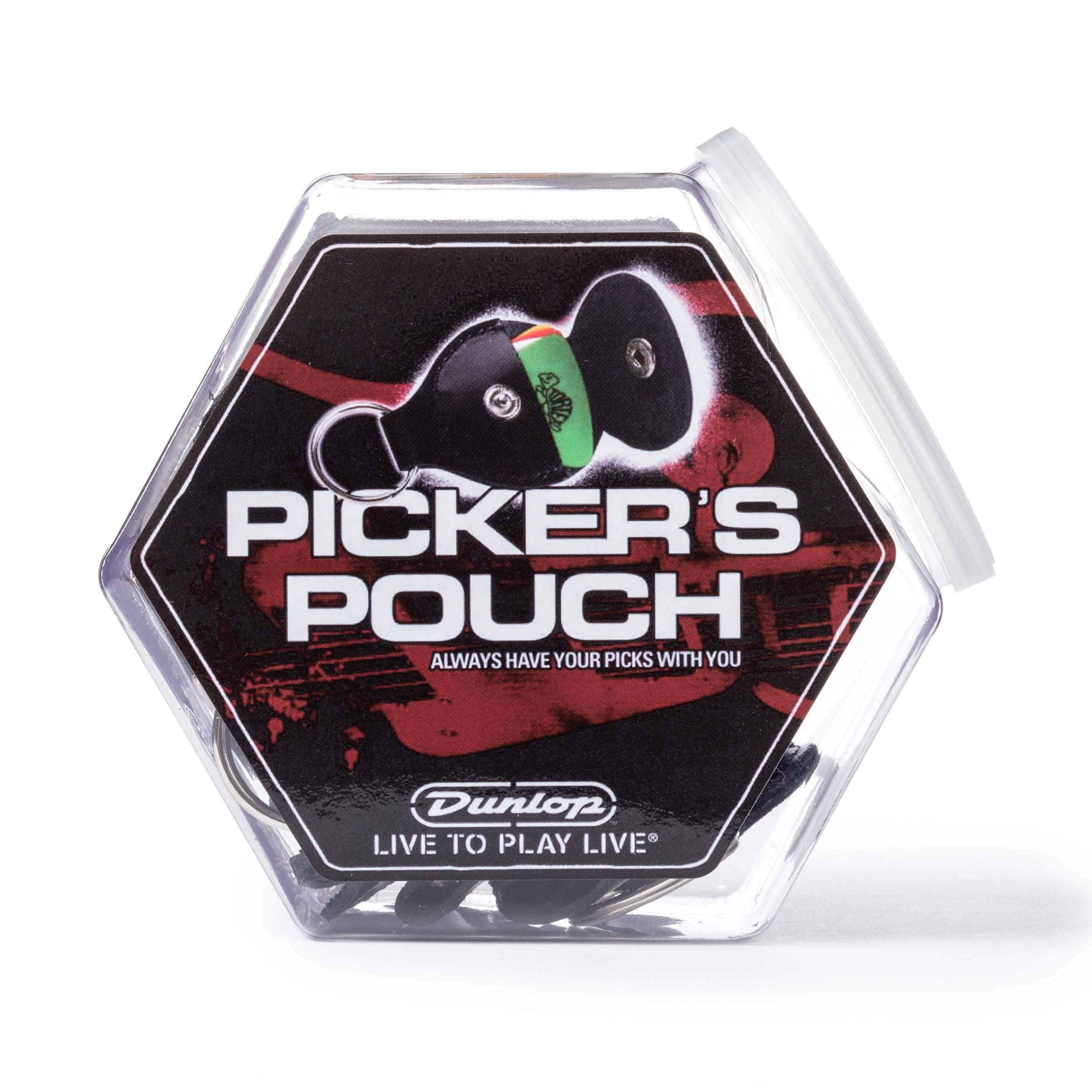 Dunlop 5200 Picker's Pouch, Gold Logo, 16/Jar