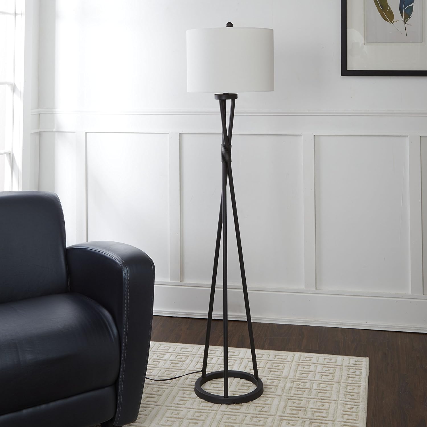 Silverwood Cplf1232 Floor Lamp 15 L X 15 W X 61 75 H In Black