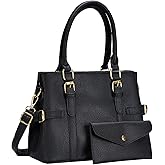 Tigpoy Women's Handbags Fashion Leather Handbags Purses for women Tote Bag Shoulder Bag Top Handle Satchel Spring Purse