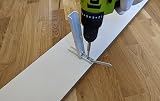 Czyz Kinga Radiator Shelf Brackets 2x White Adjustable Height Steel 15-50mm view 5