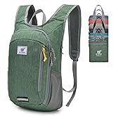 SKYSPER Small Daypack 10L Hiking Backpack Packable Lightweight Travel Day Pack for Women Men