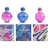 AMOUVOA 3-Pc Pink Perfume Collection Fantastic Summer, Fantastic Summer Rainbow And Fantastic Summer Midnight Eau de Parfum Natural Spray - Floral Scent, Each 3.4 Fl Oz, Total 10.20 Oz