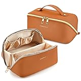 Omnpak Makeup Bag, Open Flat Cosmetic Bag, Small