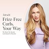 Kitsch XL Satin Heatless Hair Curler Set - Jumbo 39 Inch Rod - Chocolate view 8