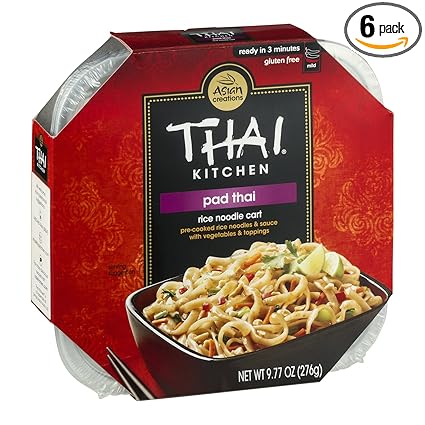 Amazon Com Thai Kitchen Gluten Free Pad Thai Rice Noodle Cart