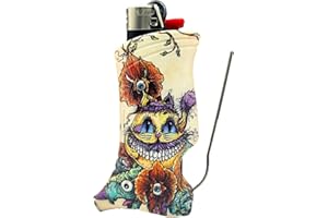 Toker Poker - Bic Lighter Case Multi Tool, Alice Collection - All Inclusive Tool for Camping and Other (Cock Paw)