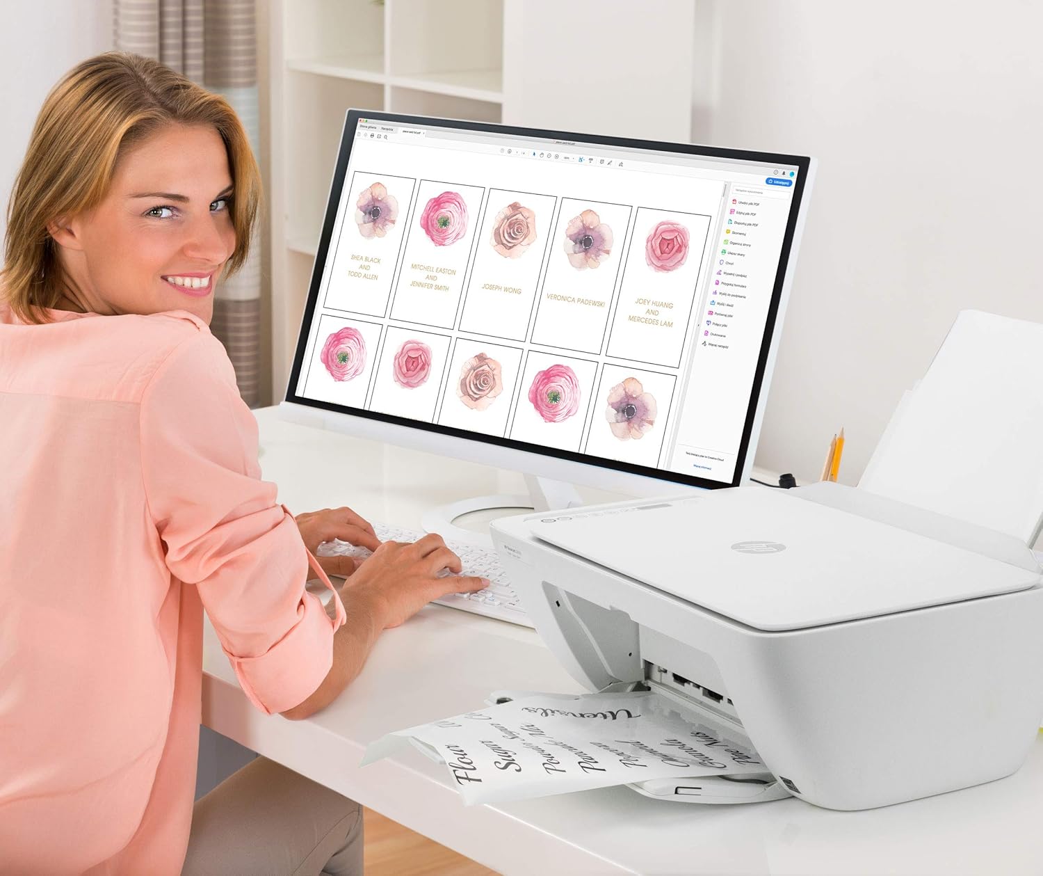 Premium Printable Vinyl Sticker Paper for Your Inkjet Or Laser Printer - 15 Glossy White Waterproof Decal Paper Sheets - Dries Quickly and Holds Ink Beautifully : Office Products