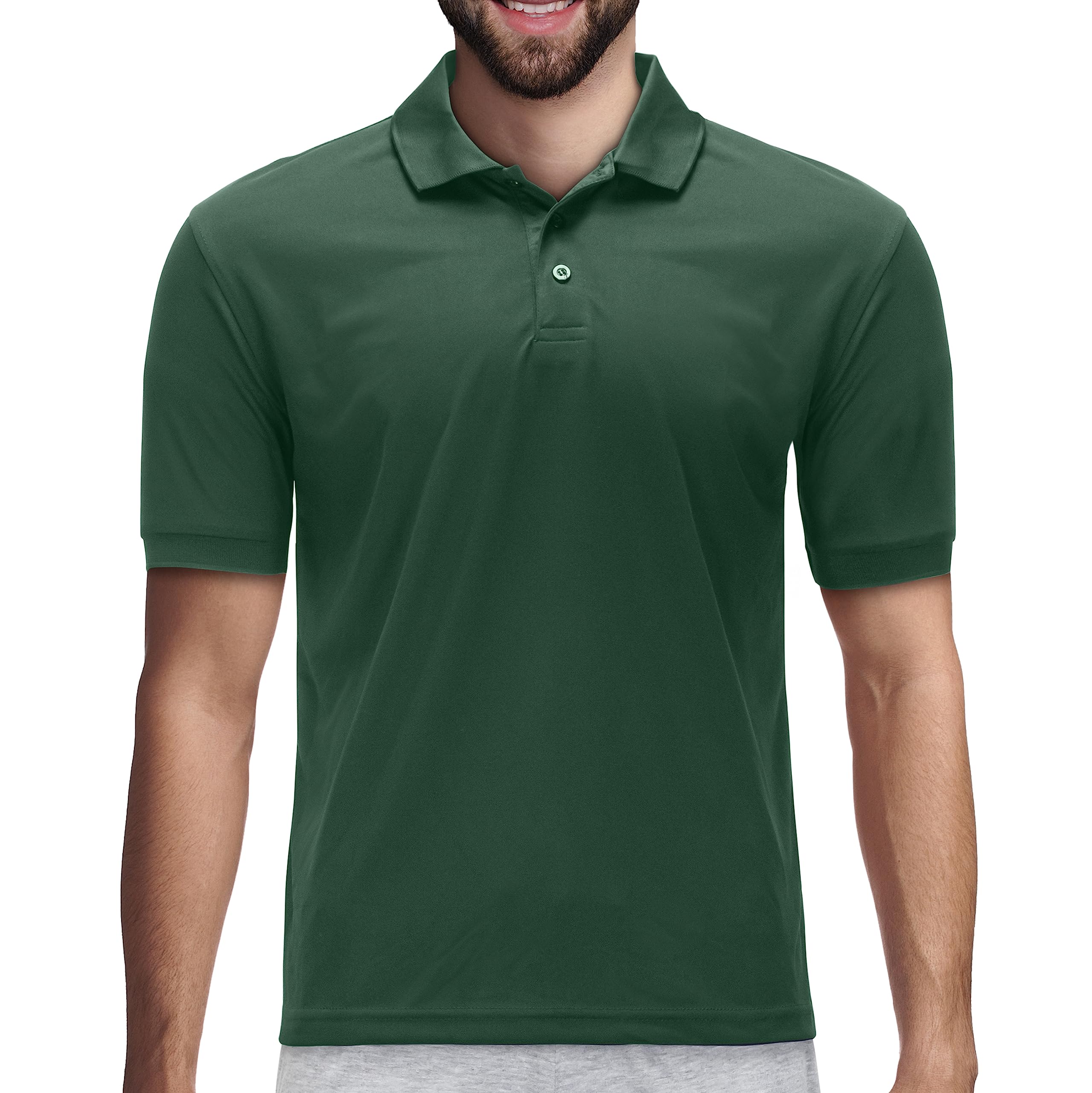 Premium Wear Men's Polo T-Shirts, High Moisture