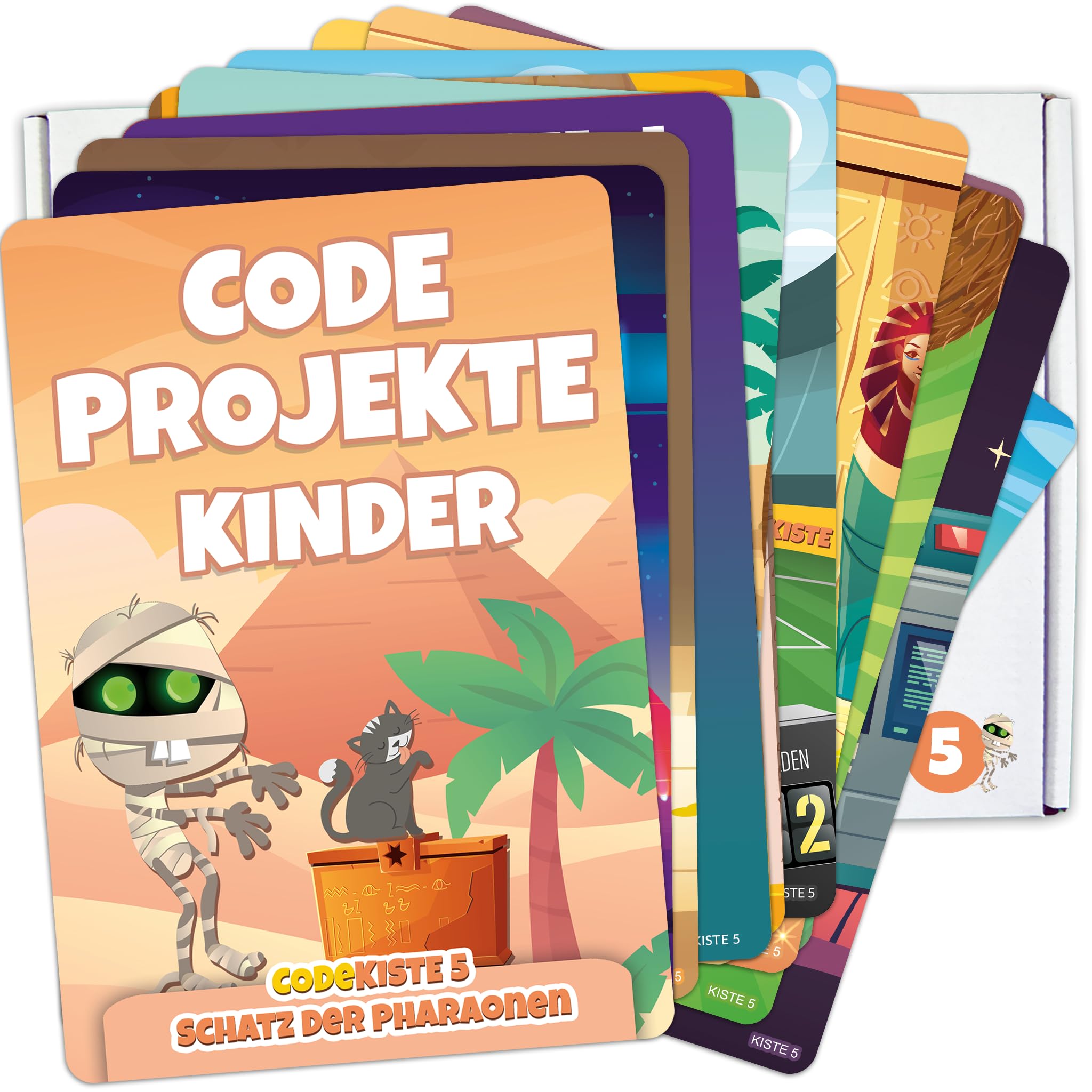 CodeKiste 5 - Programming For Children - Treasure of the Pharaohs - Programming Basics: Objects (Box 5 of 12)