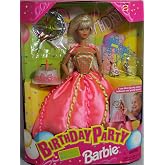 Barbie Birthday Party Doll Can Blow up Party Favors and Blow Out Birthday Candle