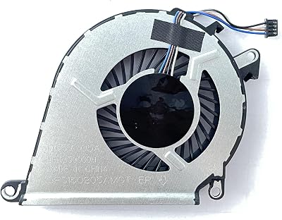 Fleshy Leaf CPU Cooling Fan for HP Omen 15-AX TPN-Q173 NFB62A05H 858970-001