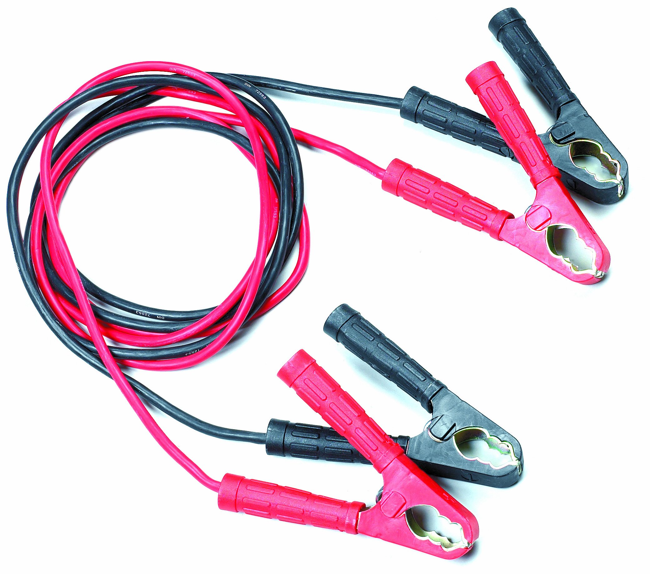 RING 350A Copper Booster Cables For Jump Starting: Fully Insulated Battery Clamps