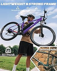 Qlife Racer Electric Bike for Adults - 21-Speed