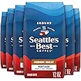 Seattle's Best Coffee Portside Blend Medium Roast Ground Coffee | 12 Ounce Bags (Pack of 6)