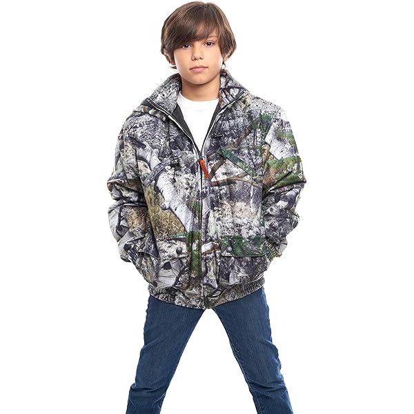 Uccdo Kids Toddler Boys Camouflage Jackets Casual Hoodie Sweatershirt Pullover 1-7 Years