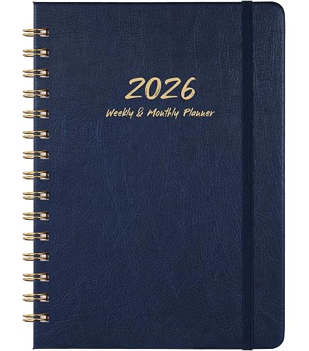 2026 Planner Weekly And Monthly, JAN. 2026 - DEC. 2026, 6\" X 8.4...