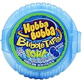 Hubba Bubba Bubble Tape Sour Blue Raspberry 6 Feet Gum 56.7gm
