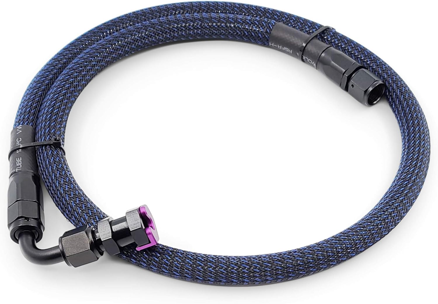 Amazon Com Braided Fuel Line Kit Center Feed For K Series Rsx And Civic Si Automotive