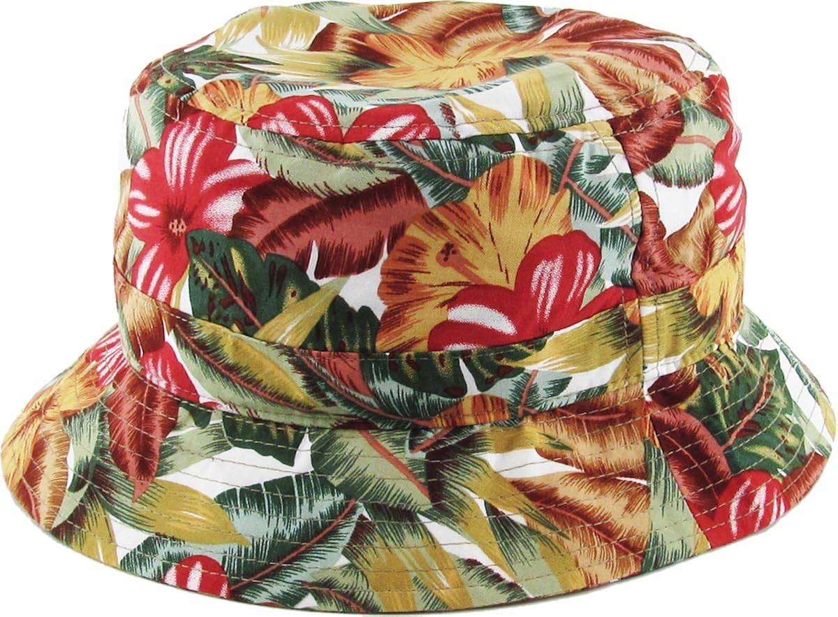 KBETHOS Floral Print Bucket Hat Hawaii 