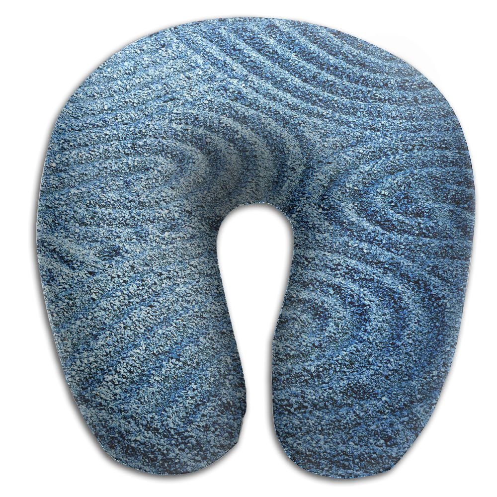Amazon Com Kiengg Cool Sand Texture U Shaped Neck Pillow Cover