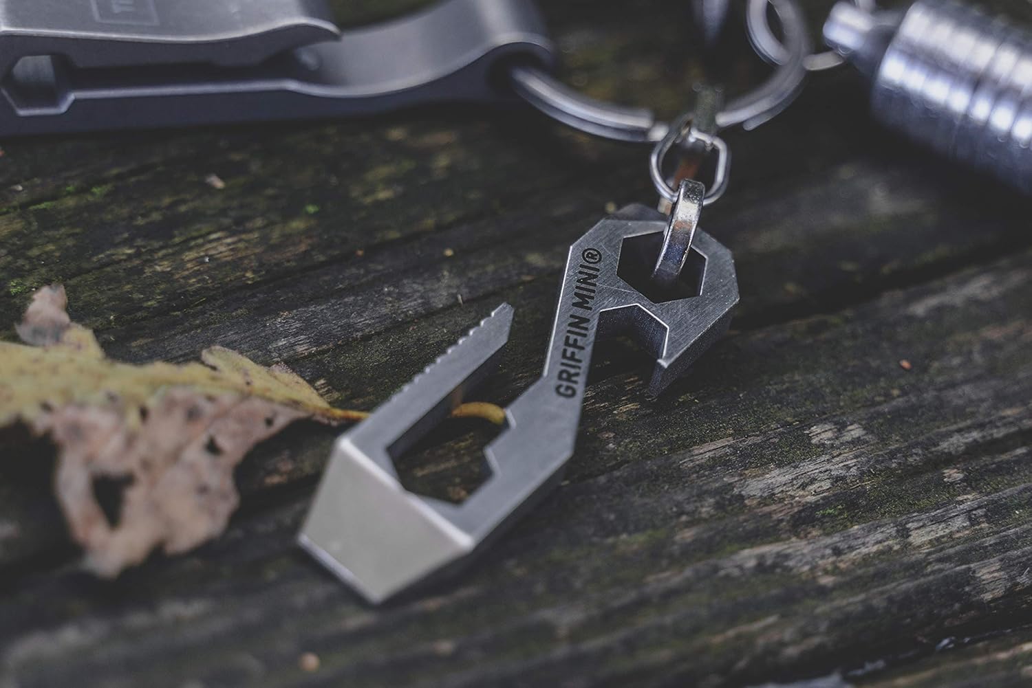 Griffin Pocket Tool GPT Mini Pocket Tool Titanium GPT-MINI-TI, Polished - Image 4