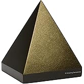 Amazing Gemstone Golden Sheen Obsidian Pyramid Crystal Healing Stones - 2" Great Pyramid Figurine of Natural Stone Pyramid for Meditation, Reiki, Chakra Balancing and Crystal Pyramids Grid