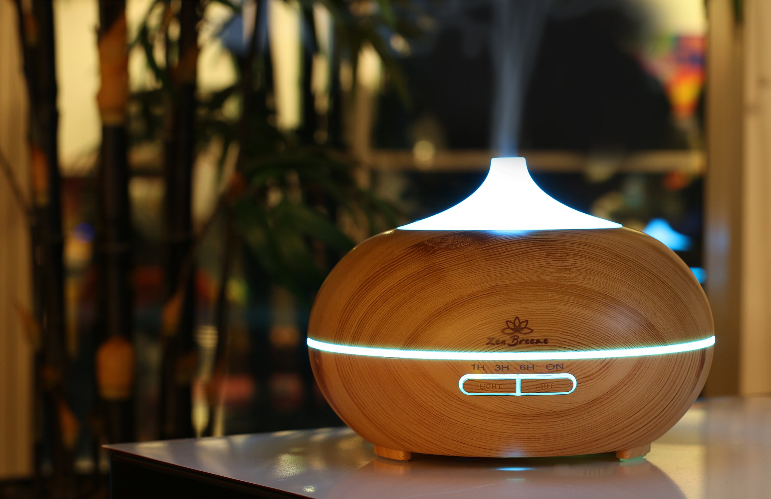 Zen Breeze Essential Oil Diffuser, 2018 Model Aromatherapy Diffuser, 14