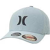 Hurley Men's Caps - Flexfit and Quick-Dry Phantom Curved Baseball Caps for Men - Classic Mens Trucker Hats (S-XL)