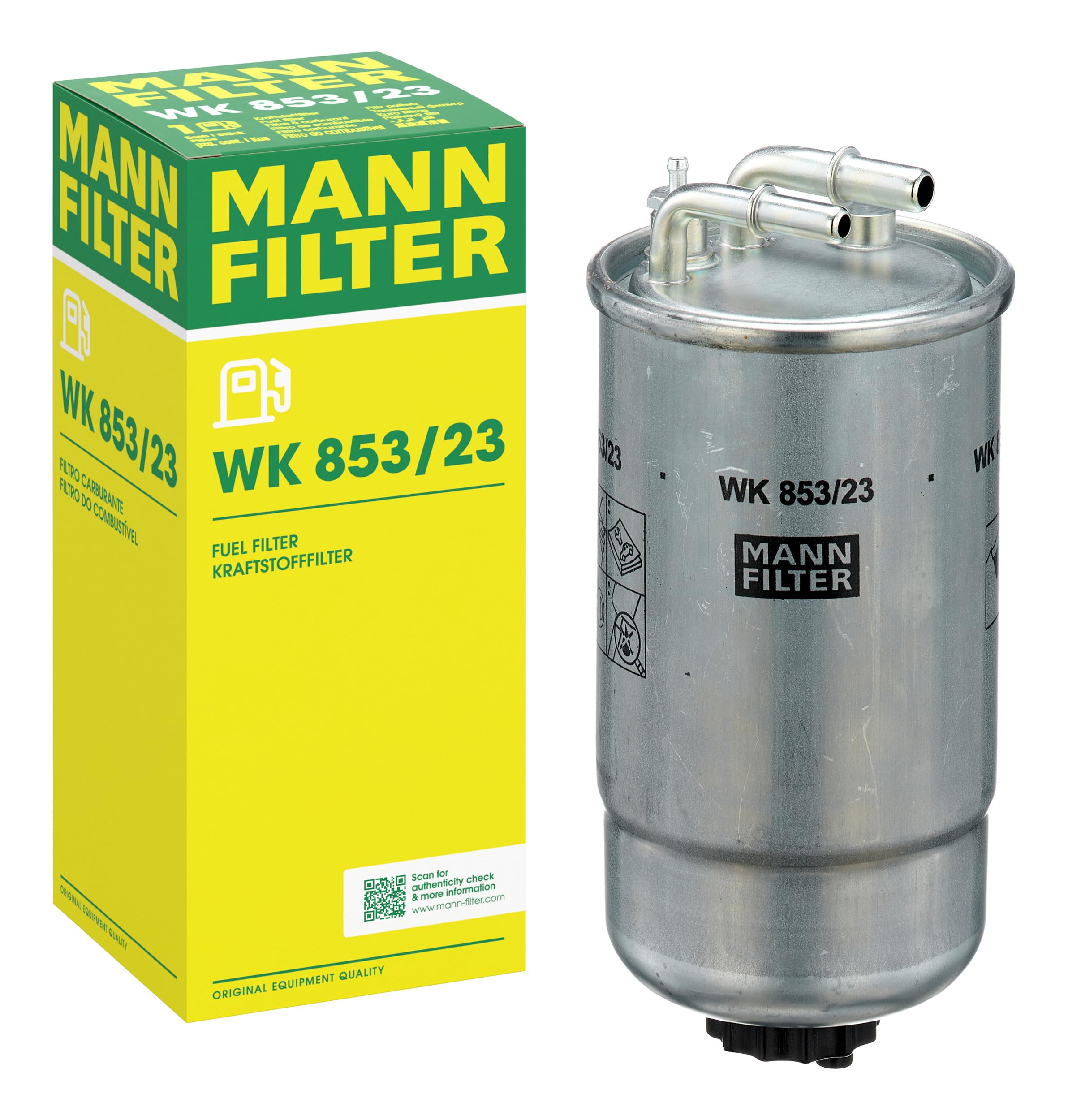 MANN-FILTER WK 853/23 Fuel Filter - for Cars + Transporters