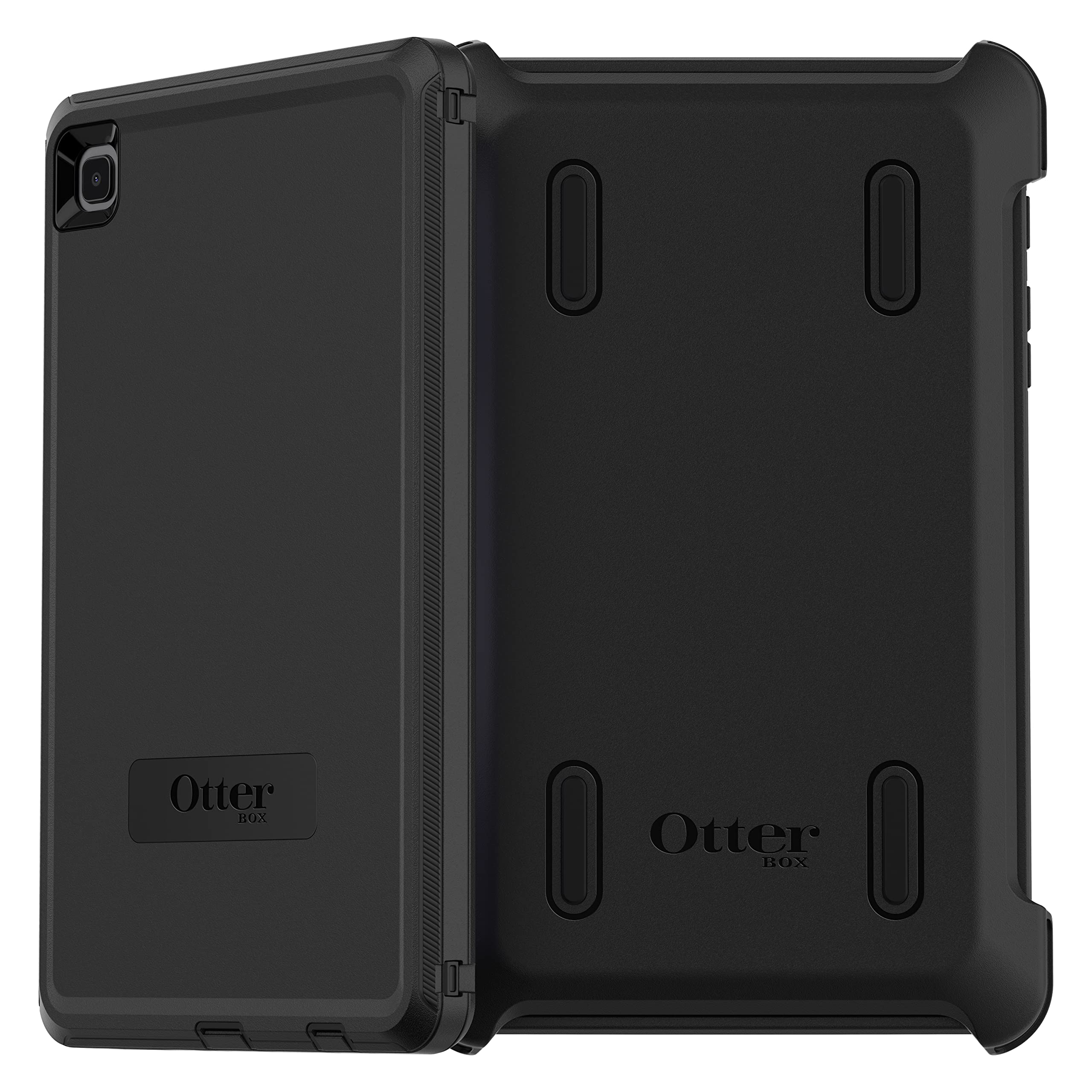 Photo 1 of OtterBox Defender Series Case for TAB A7 LITE - Single Unit Ships in Polybag, Ideal for Business Customers - BLACK, Rugged, Durable, Multi-Layer Protection