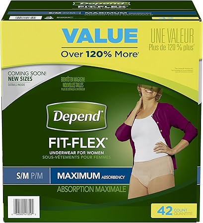 Depend Incontinence Maximum Absorbency 