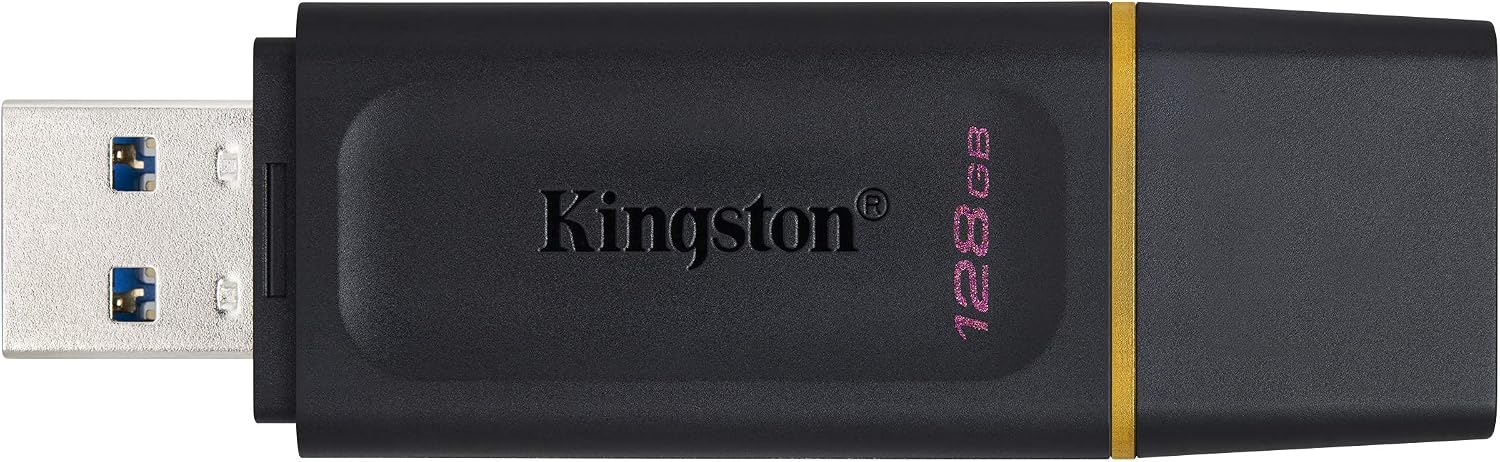 Kingston DataTraveler Exodia DTX/128GB Flash Drive USB 3.2 Gen 1 - with Protective Cap and Keyring in Multiple Colours - Image 3