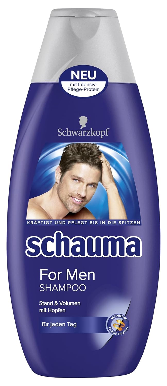 Schauma For Men Shampoo 400ml 13.5oz Hair Shampoos Beauty