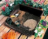 Tierra Garden GP48B Tidy Potting Tray Black Use as Mix Grow Tray view 4
