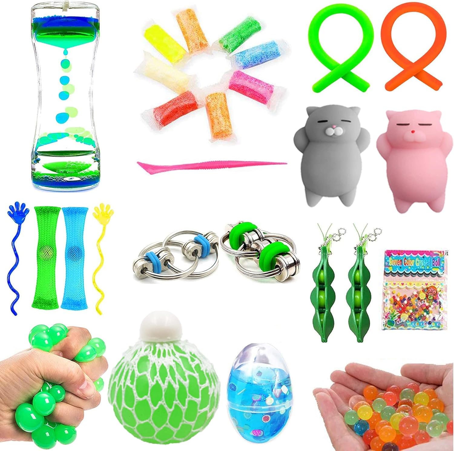 Bundle Sensory Fidget Toys Set-Liquid 