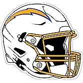 Siskiyou Sports NFL Los Angeles Chargers Helmet Auto Decal, Team Colors, One Size