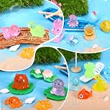 GSrenyu 50 Pcs Mini Resin Animals 50 Styles Tiny Figures view 6