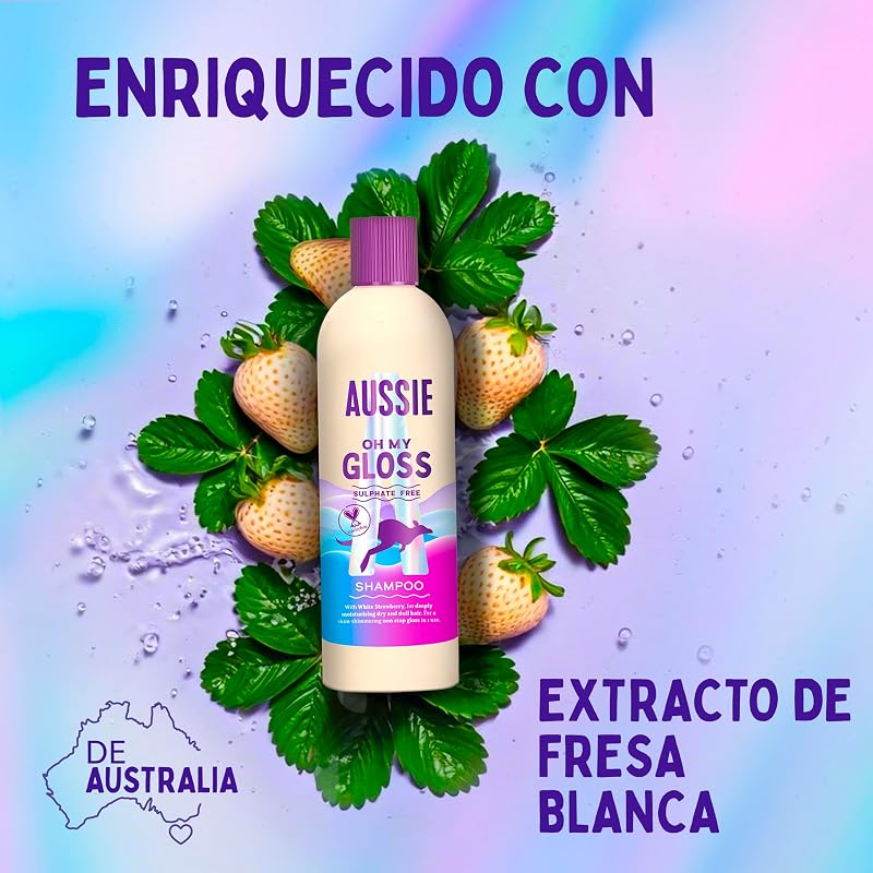 Oh My Gloss Champô Sem Sulfato + Amaciador + Sérum
