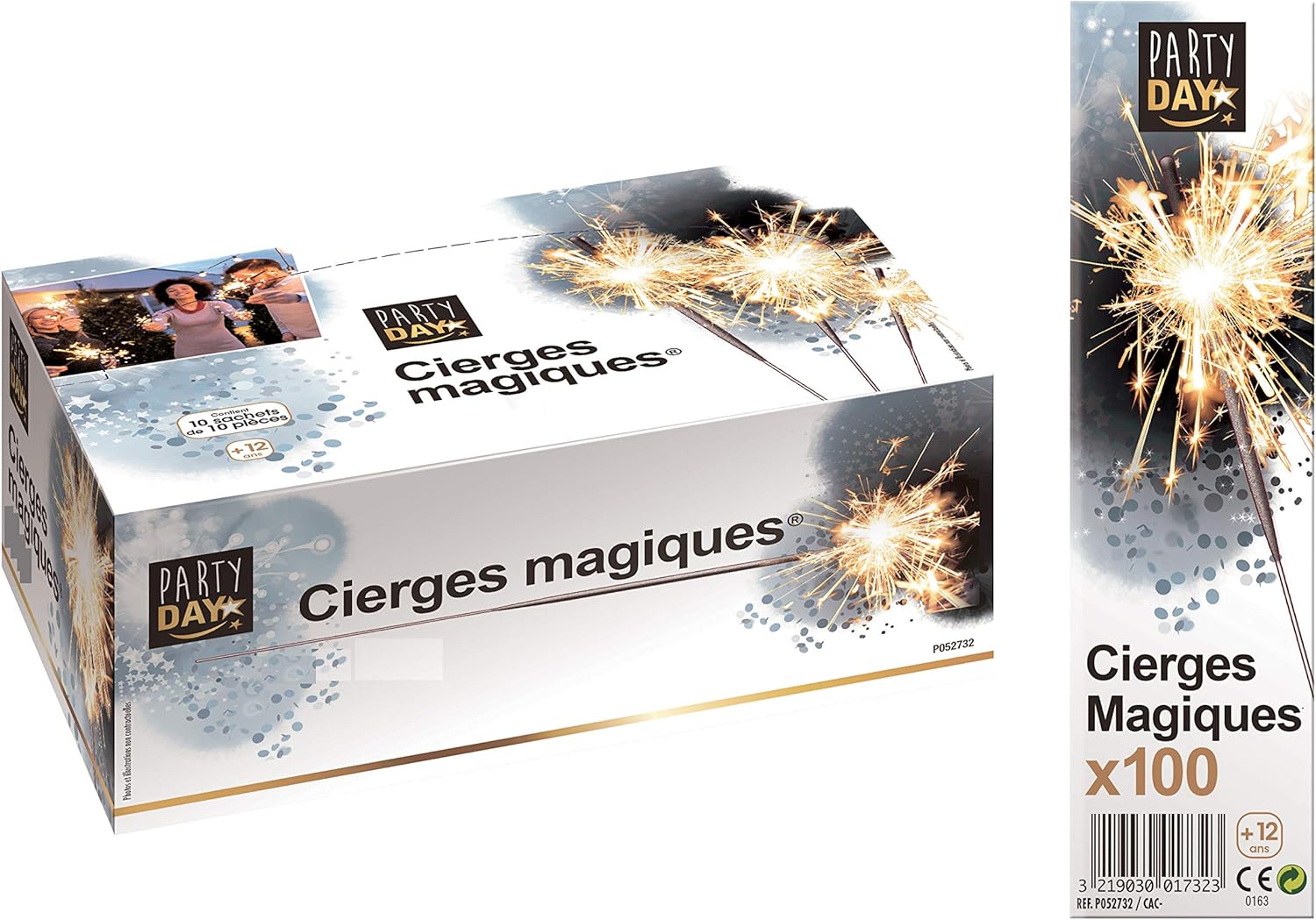 Promo Cierges Magiques Xl 25cm X100 Cat F1 Amazon Fr Jeux Et Jouets