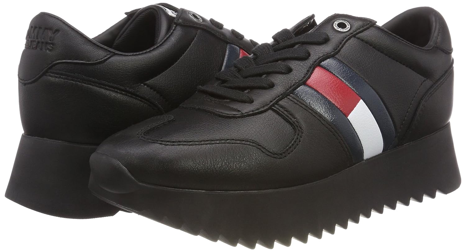tommy jeans low top cleated sneaker
