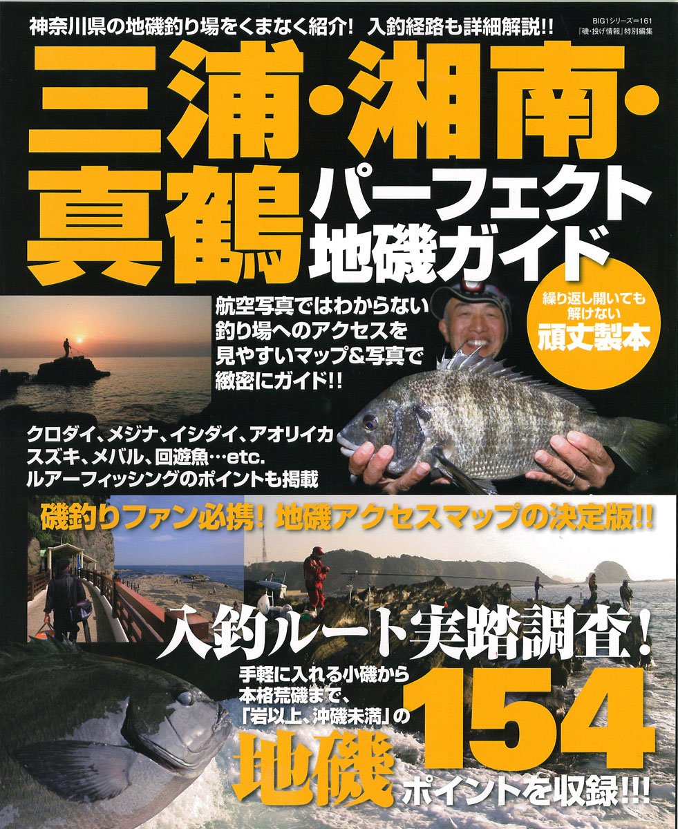 三浦 湘南 真鶴パーフェクト地磯ガイド Big1 161 海悠出版 本 通販 Amazon