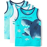 The Children's Place Boys and Toddler Assorted Sleeveless Tank Tops