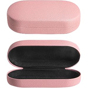 RayLove Glasses Case Hard Shell for Oversized Frames,Large Sunglasses Case With Strong Protection, Travel Eyeglass Case