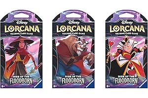 Ravensburger Disney Lorcana TCG: Rise of The Floodborn Assorted Single Booster Pack (12 Cards) | Collectible Cards | Ideal Gift for Disney Fans | Suitable for Ages 8+