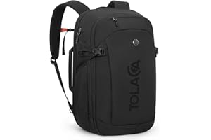 Tolaccea Travel Laptop Backpack 32L, TSA Friendly Flight Approved Computer Work Business Bag Carry on Luggage for Men Women